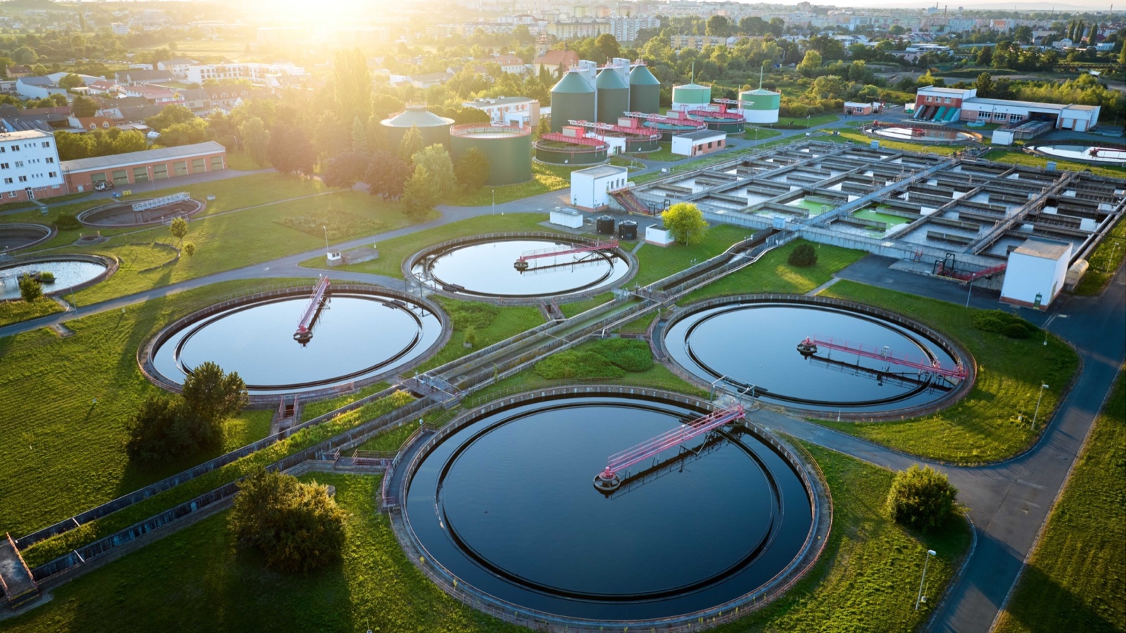 Water treatment application scene